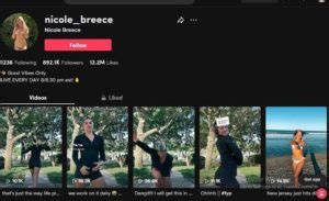 tiktok nicole|tiktok nicole breece.